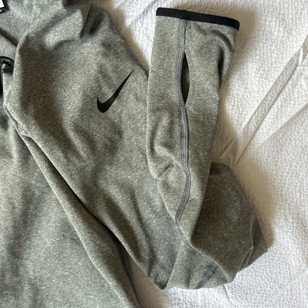Nike Gray Long Sleeve Top